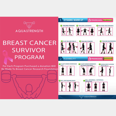 Aquastrength Breast Cancer Survivor Workout Printout