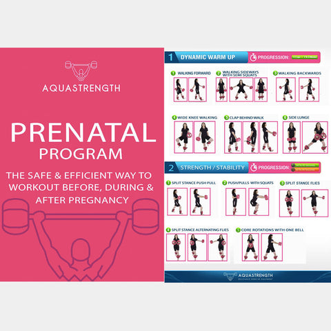 Aquastrength Prenatal Workout Printout